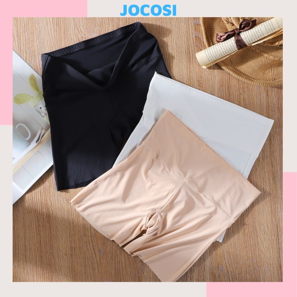 Quần mặc trong váy bảo hộ chống lộ chất su thoáng mát cạp cao không lộ bụng không lộ viền JOCOSI V8941