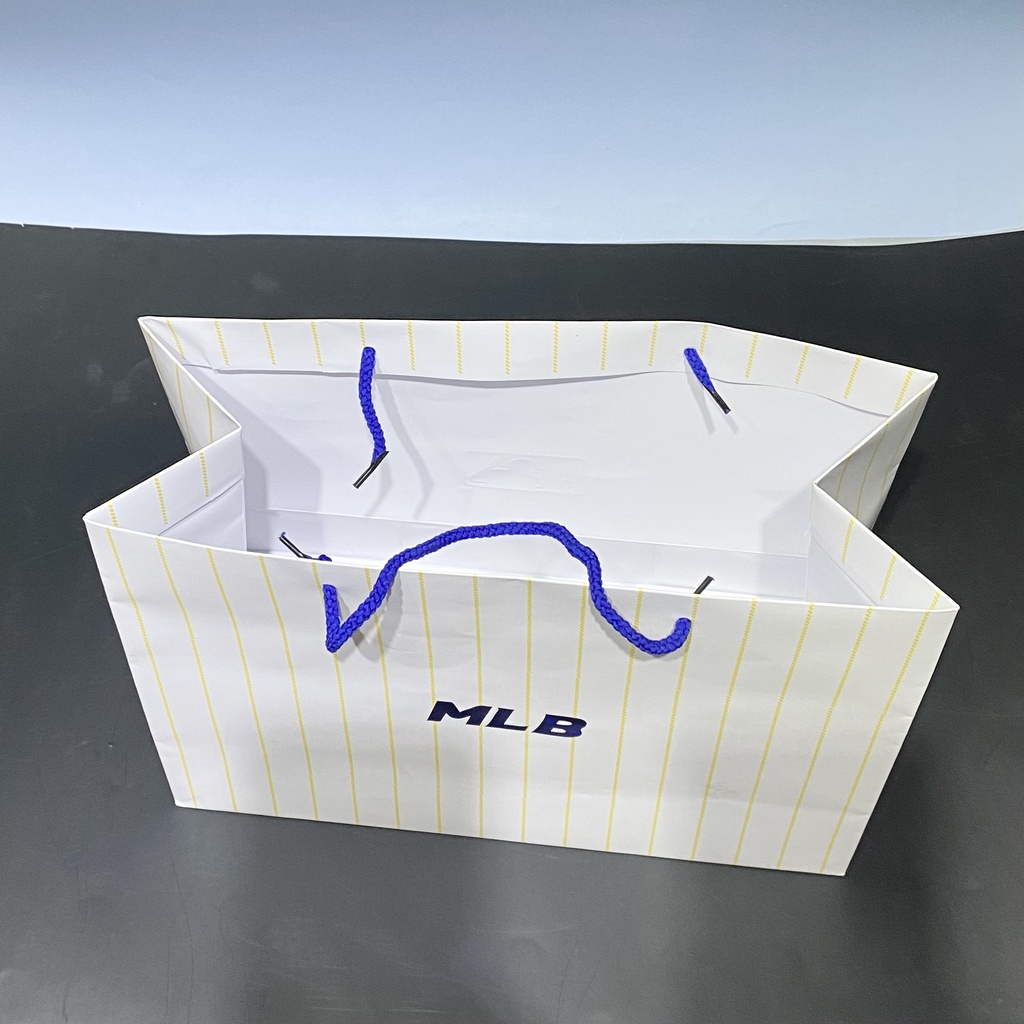 PK Hộp túi giấy carton MLB NY đựng giày dép quần áo mũ nón gói quà đóng hàng giá rẻ