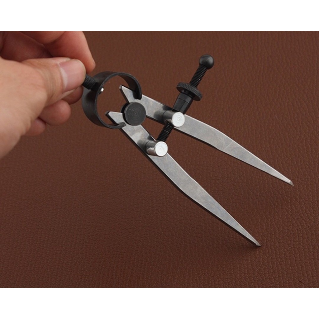 Dụng Cụ Compa Cắt Vải Da Thủ Công DIY Chất Lượng Cao