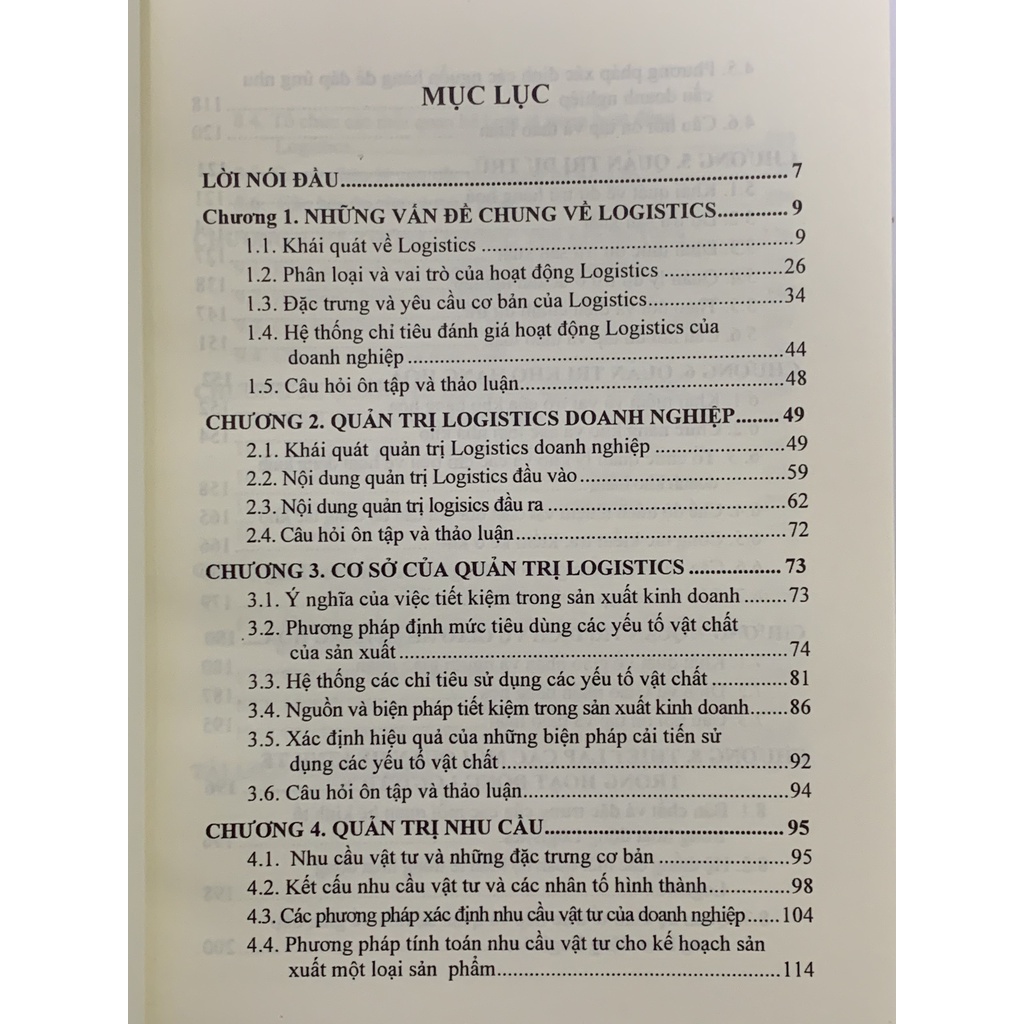 Sách - Giáo Trình Quản Trị Logistics Dùng Cho Ngành Kinh Tế và Quản Trị Kinh Doanh ( Đặng Đình Đào )