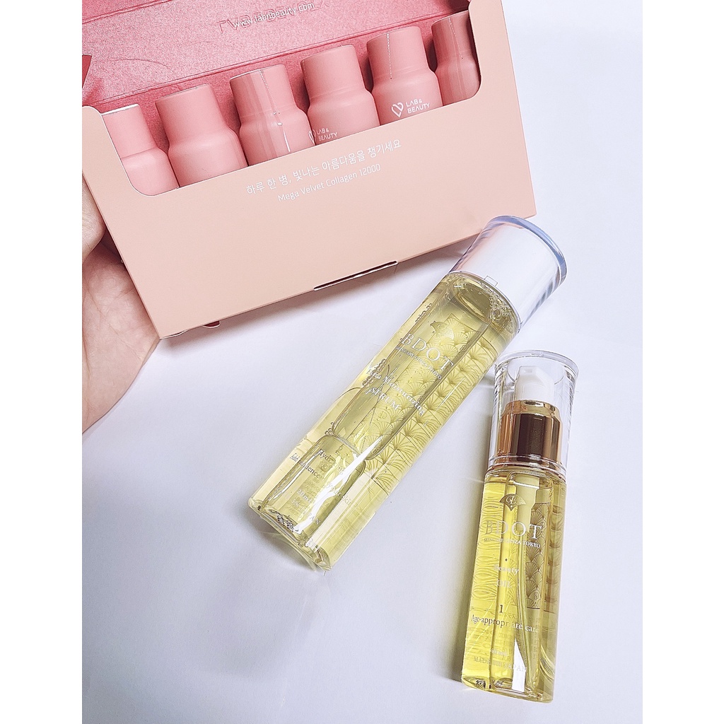 Cặp đôi dưỡng da đỉnh cao Bdot Nhật Bản, Giảm thâm mụn giúp da căng bóng - Hương Chất Cosmetic