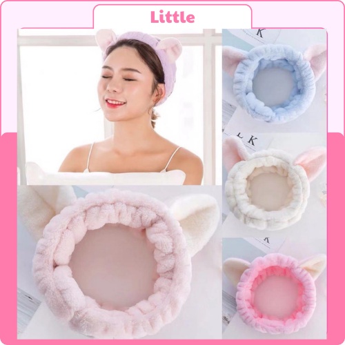 Băng Đô Rửa Mặt Tai Mèo Nữ, Băng Đô Trang Điểm Tai Meo Cute Hàn Quốc Đẹp