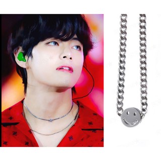 Vòng cổ mặt cười cossplay V BTS