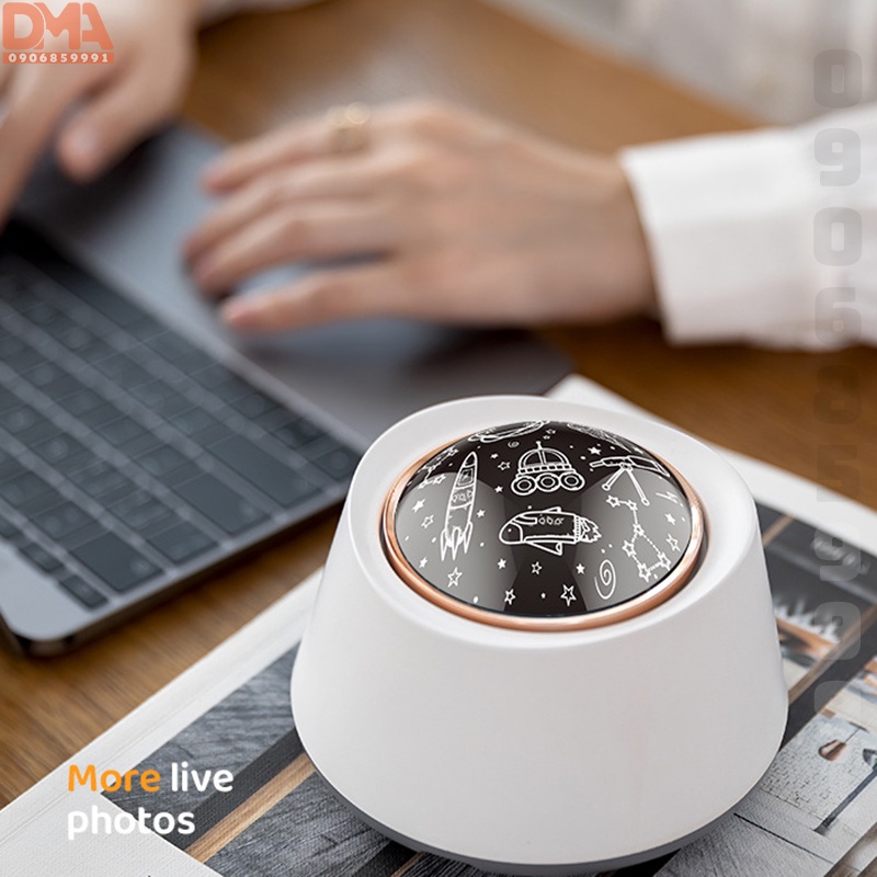 Đèn chiếu bóng,đèn ngủ chiếu trời sao kết nối loa bluetooth (HY-01)