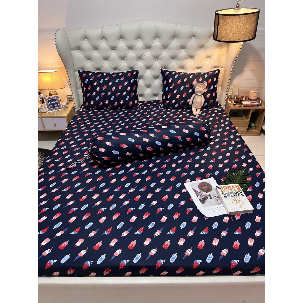 BỘ DRAP THUN SIÊU LẠNH BẢN CAO CẤP GIÁ HẤP DẪN