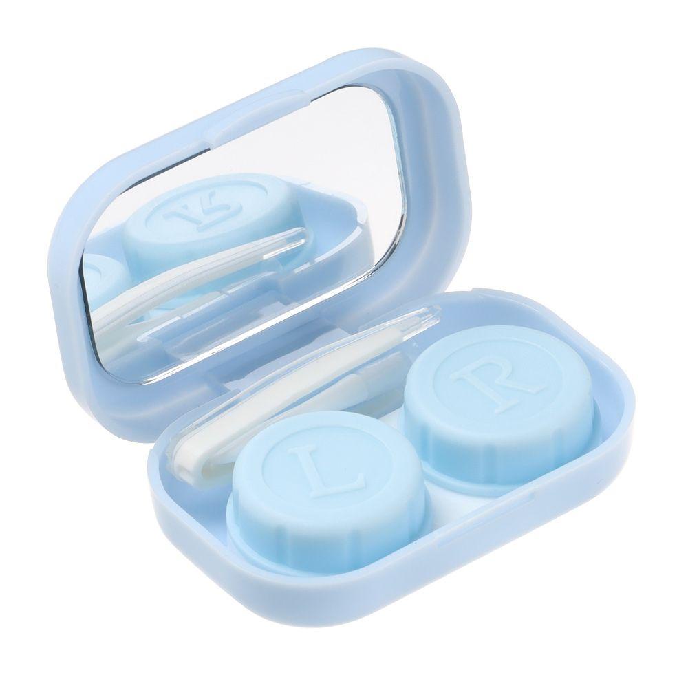 Hộp Đựng Kính Áp Tròng Kèm Gương Mini Dễ Thương