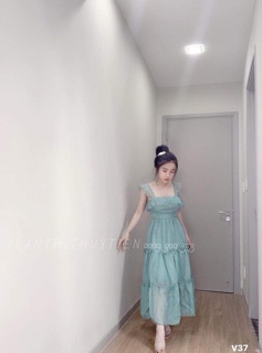Váy Maxi đi biển xinh lắm ah