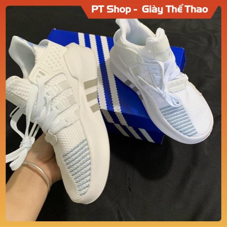 PT Shop Freeship+ Hàng Xịn] Giày thể thao eqt trắng xanh cao cấp, Giày nam nữ Full box bill , Giày Sneaker