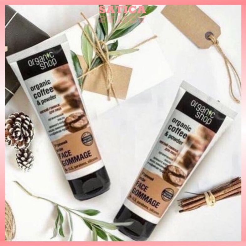 Kem Tẩy Da Chết Tinh Chất Cafe Body Organic Nga [HÀNG CHÍNH HÃNG] | BigBuy360 - bigbuy360.vn