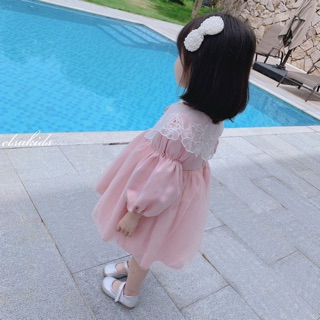 Váy hồng xoè bồng dành cho bé