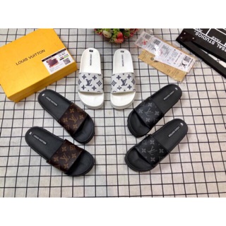 Dép Lê LV nam cao cấp- Dép Lê LV đế cao su( hàng Fullbox)