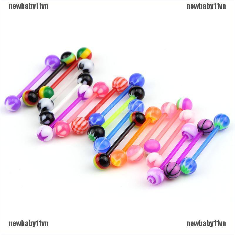 Set 20 Khuyên Cơ Thể Nhiều Màu Sắc