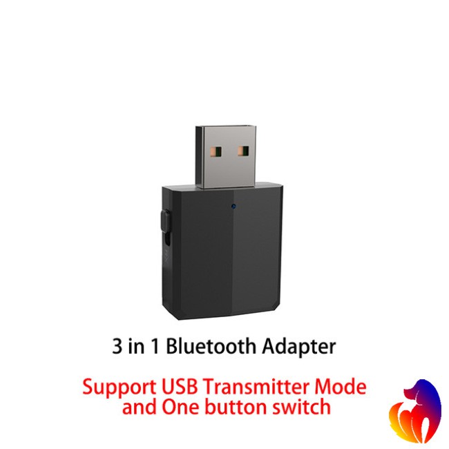 Usb Bluetooth 5.0 Chuyển Đổi Âm Thanh Cho Tv 3.5mm