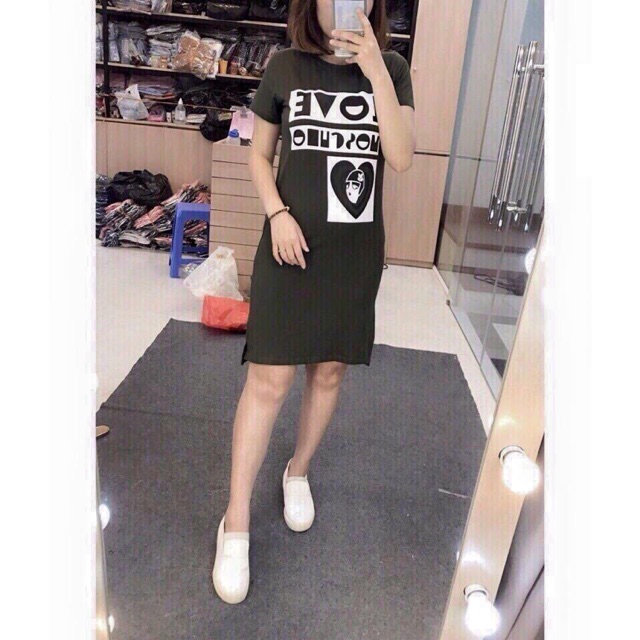 Đầm Moschino cotton