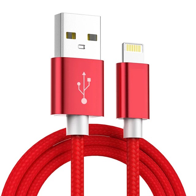 Cáp sạc ip,dây sạc ĐT dài 2m bọc dù hỗ trợ sạc nhanh cho ip/micro Usb/Type C