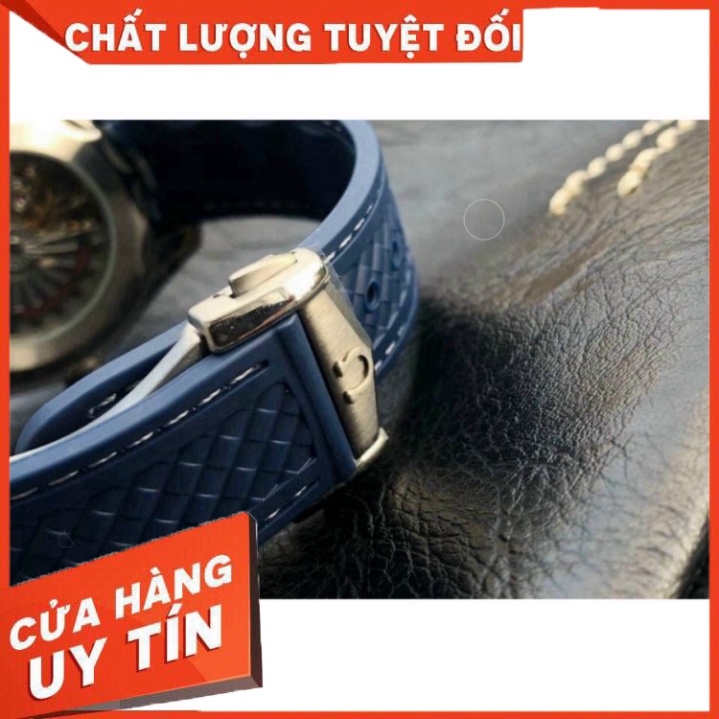 Đồng Hồ Nam o.mega OMA76 Case 40mm Dây cao su Máy Cơ Automatic Nhật