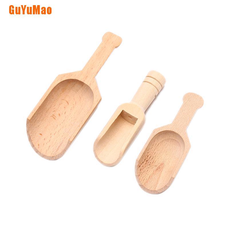 1 Muỗng Gỗ Mini Múc Trà / Cà Phê / Muối / Muối / Kẹo / Gia Vị Tiện Dụng