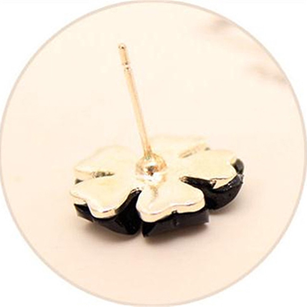 Khuyên tai hoa đính đá thời trang thanh lịch dành cho nữ