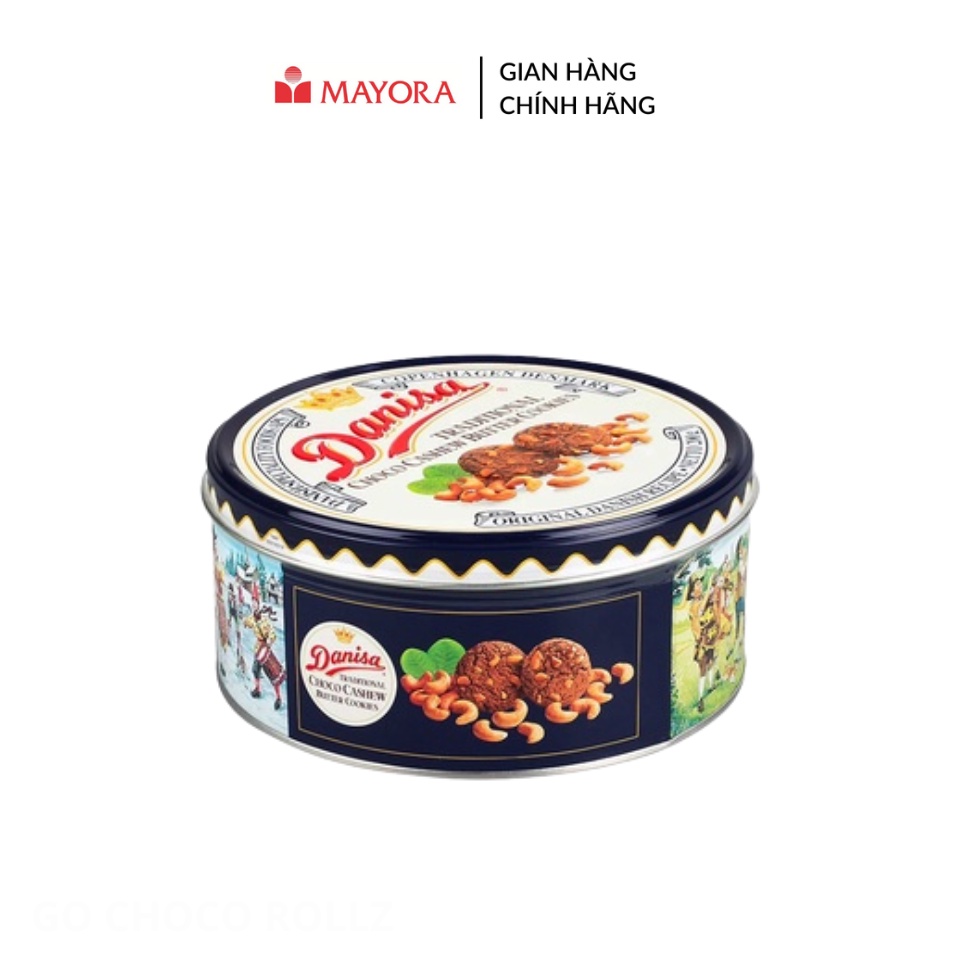 Bánh Quy Bơ Danisa Hạt Điều Hộp 200g