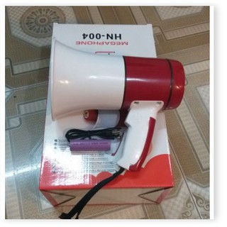 Loa Phóng Thanh Ghi Âm,Phát Lại HN-004,Loa Cầm Tay,Loa Nén Bán Hàng Rong.