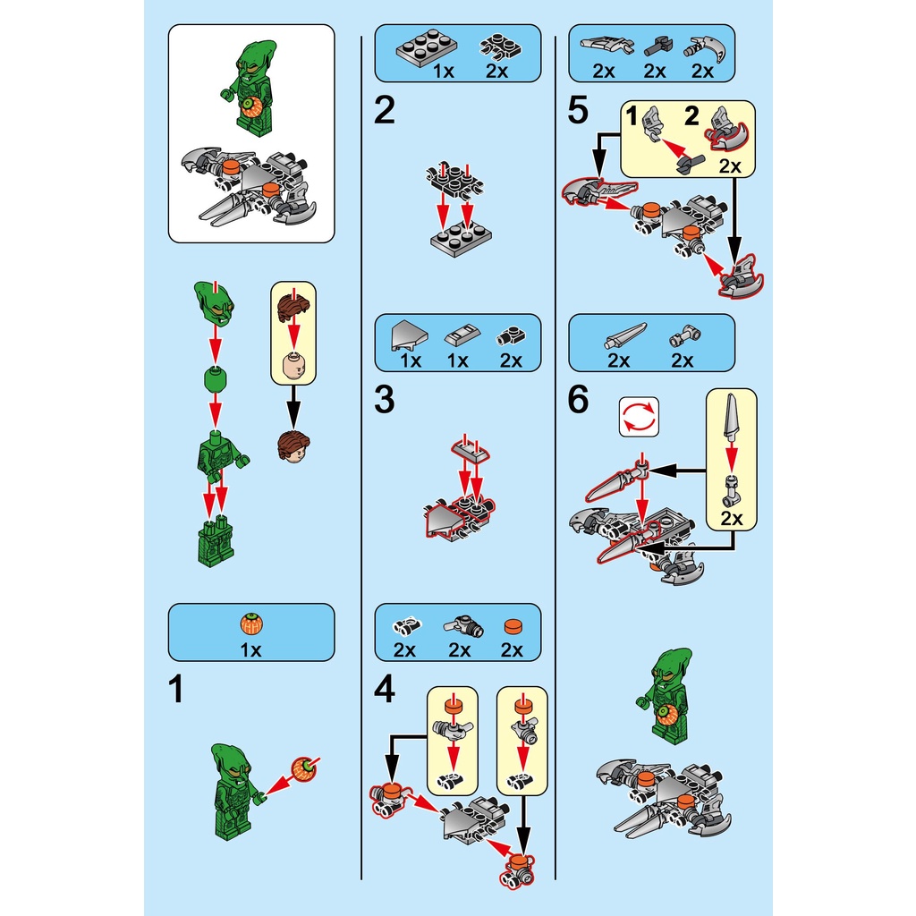 Bộ Đồ Chơi Lắp Ráp Mô Hình Mini