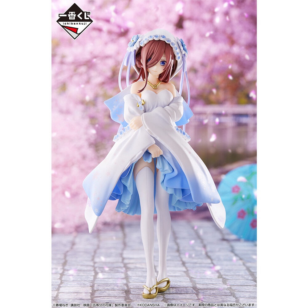 [ SHQ ] [ Hàng Có Sẵn ] Mô hình miku nakano áo cưới Figure chính hãng Nhật Ichiban Kuji - Gotoubun no Hanayome ∬