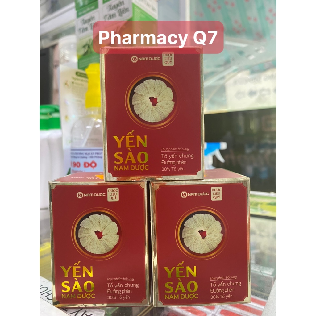 Yến sào Nam Dược 70ml tổ yến chưng đường phèn bồi bổ sức khỏe, tăng sức đề kháng