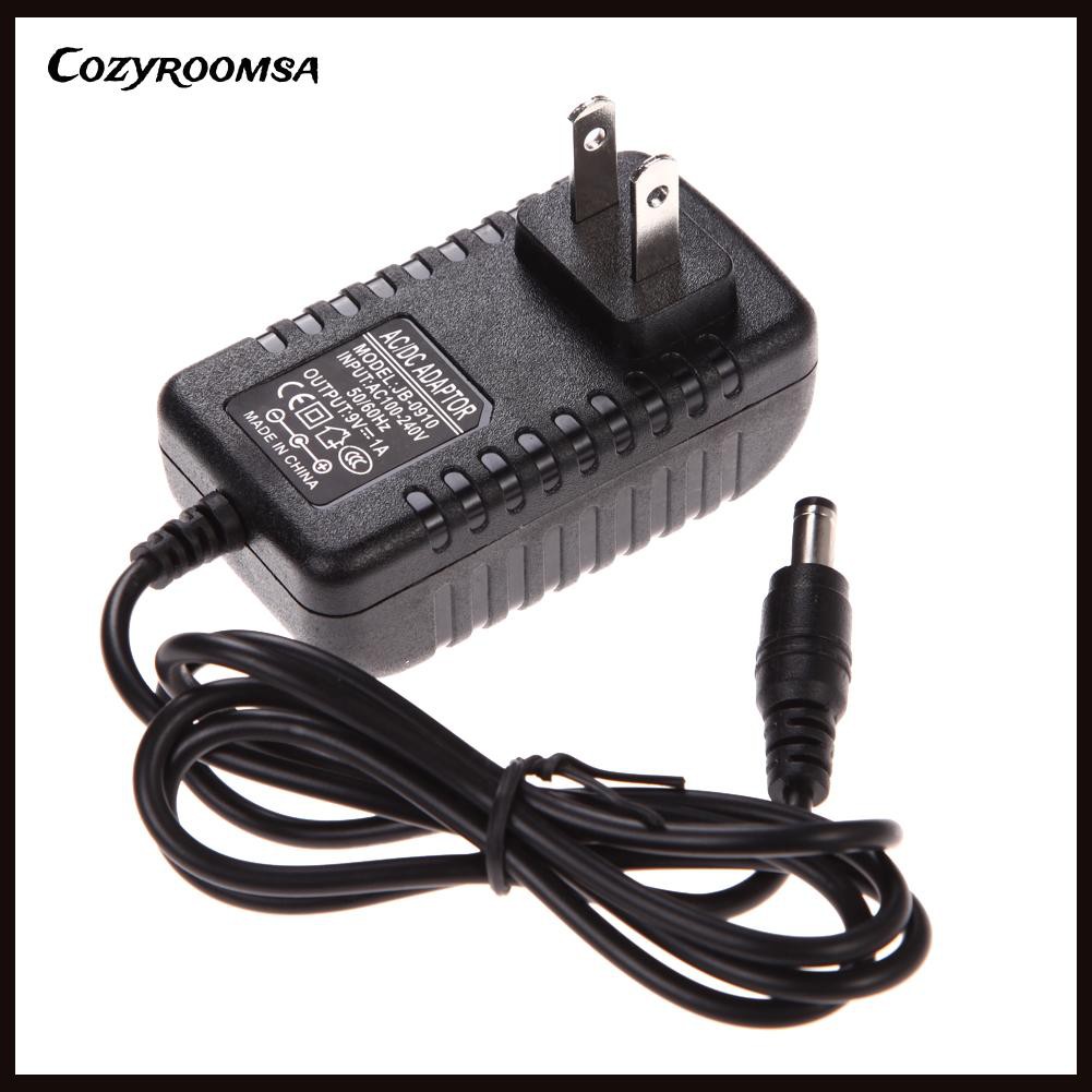 Bộ sạc chuyển đổi DC 5.5x2.5mm 9V 1A 1000mA sang phích cắm US