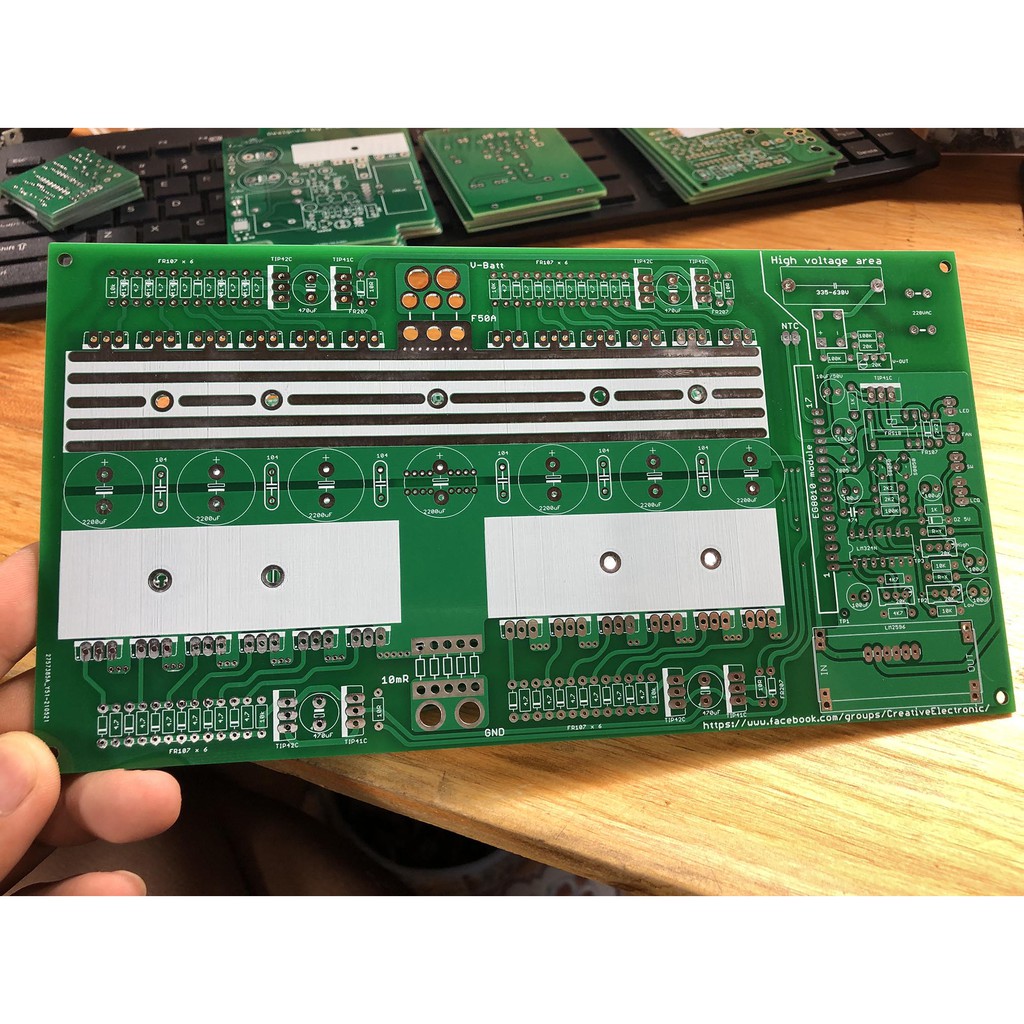 Mạch inverter sine chuẩn 24 mosfet