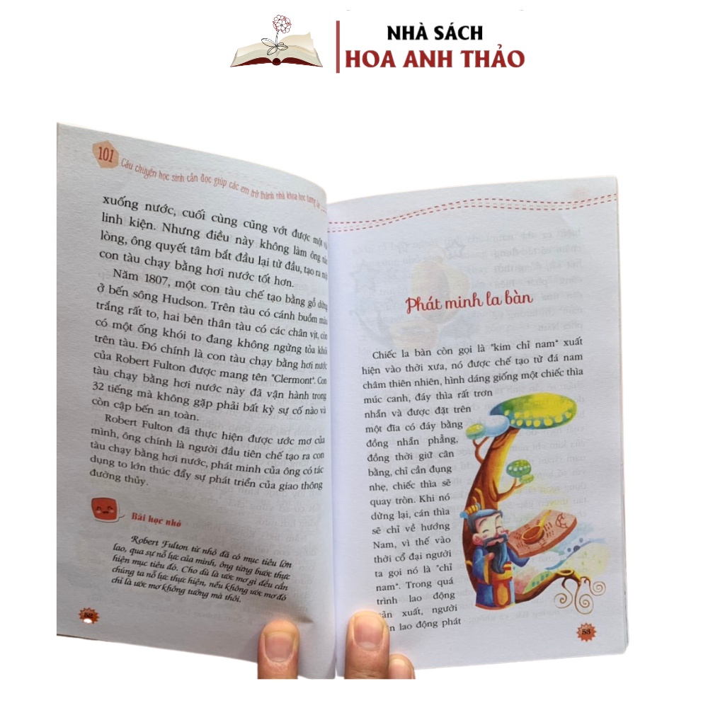 Sách - 101 câu chuyện học sinh cần đọc giúp các em trở thành nhà khoa học tương lai sách kỹ năng sống cho học sinh
