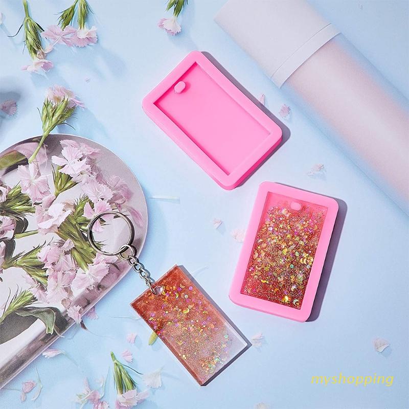 Khuôn silicone làm khung ảnh hình chữ nhật DIY