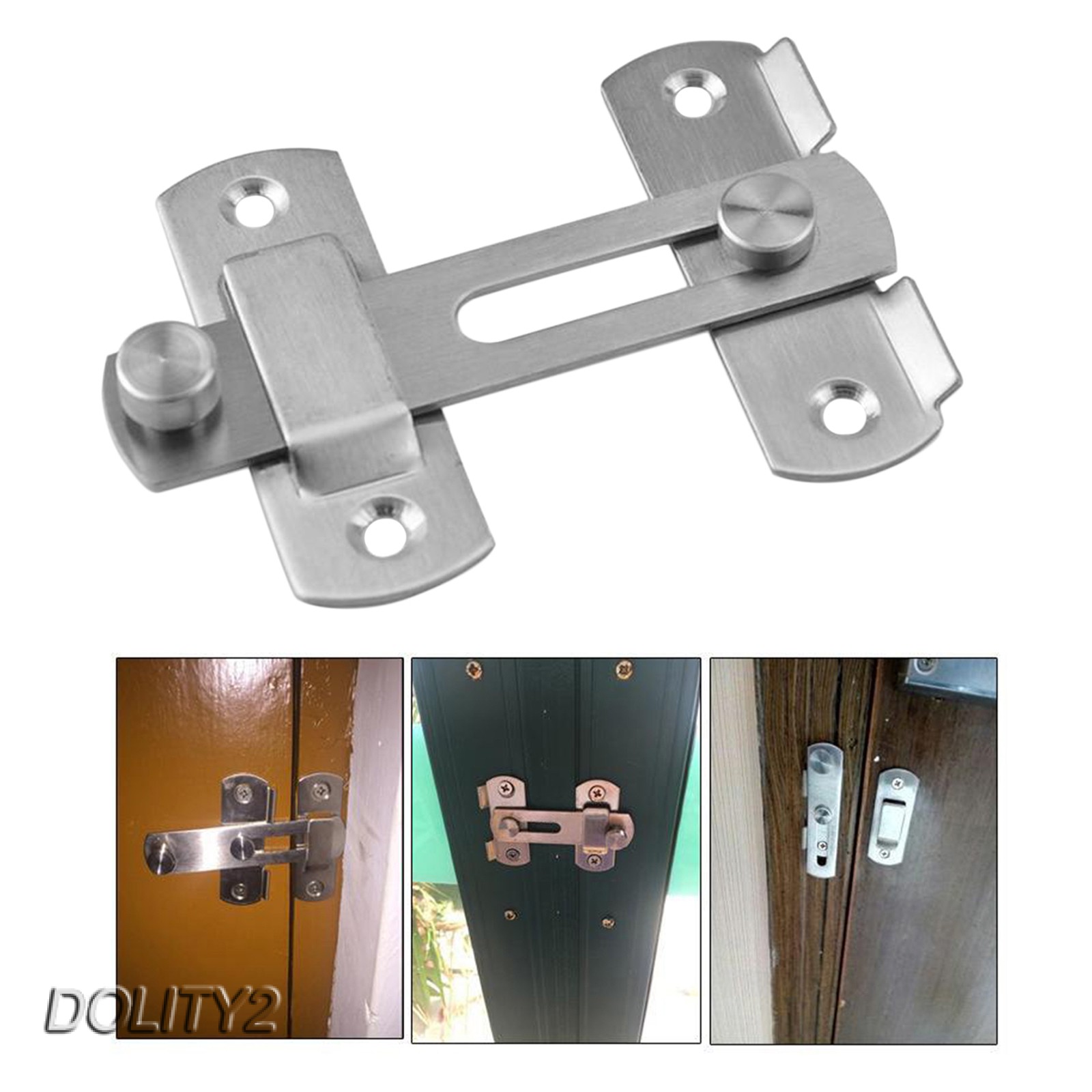 Stainless Steel Door Latch Latch Buckle For Home Bedroom Supplies Ornament S