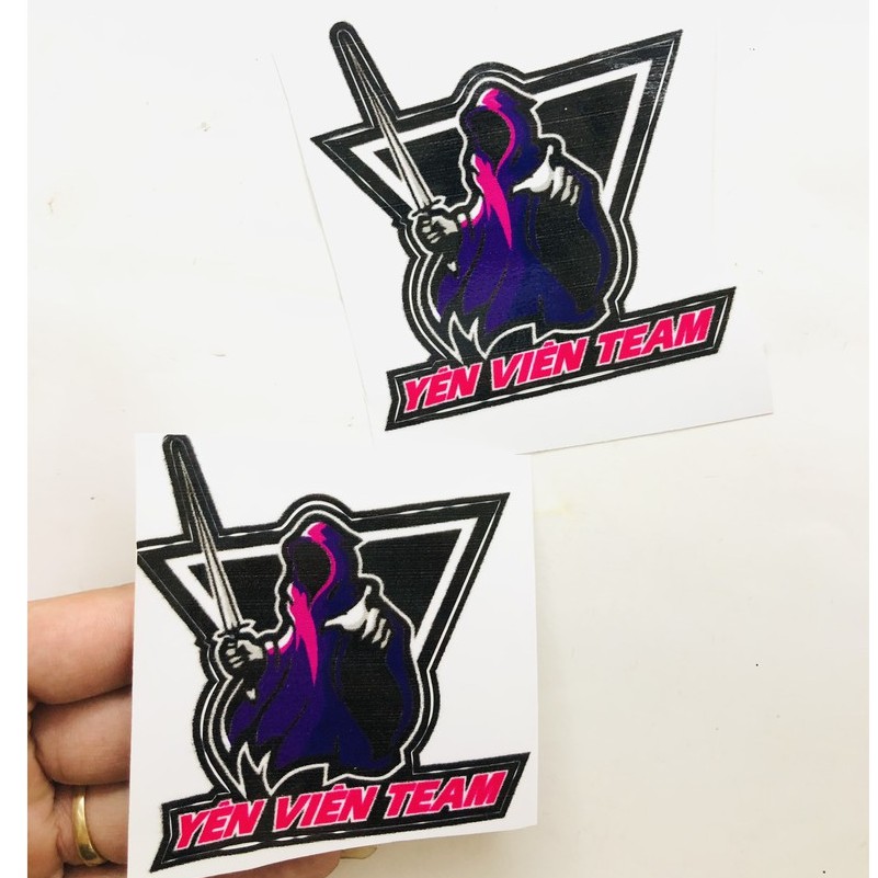 Tem Sticker yên viên team cao cấp