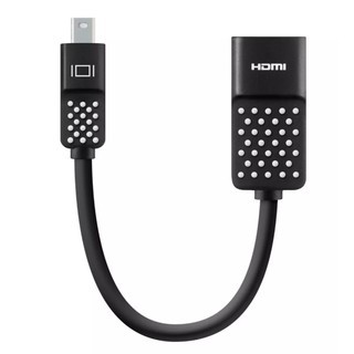 Dây cáp Belkin Mini DisplayPort to HDMI Adapter 4k -12cm/5IN - màu đen