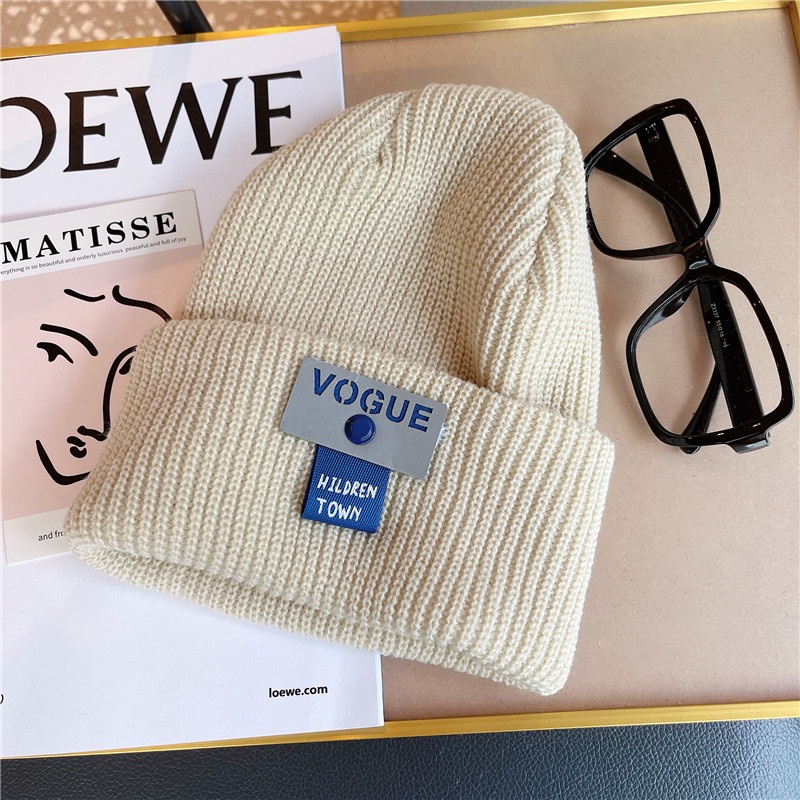 Mũ len trùm đầu chống lạnh thời trang thu đông dành cho nữ