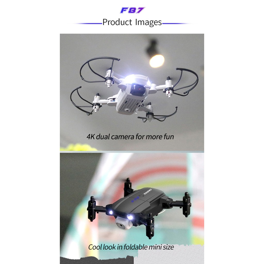 FLYCAM, Flycam mini giá rẻ điều khiển từ xa 4k dòng F87 - Chống rung rung quang học | BigBuy360 - bigbuy360.vn
