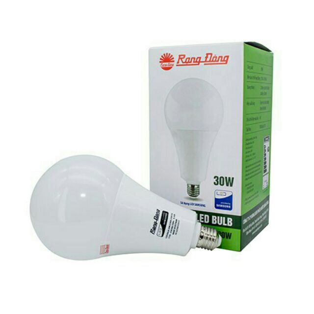 Bóng đèn led búp tròn 12w,15w,20w ,30w Rạng Đông