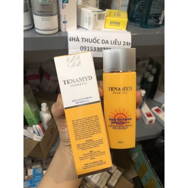 Huyết Thanh Chống Nắng TENAMYD AQUA SUN SERUM SPF50/PA+++ 70ml