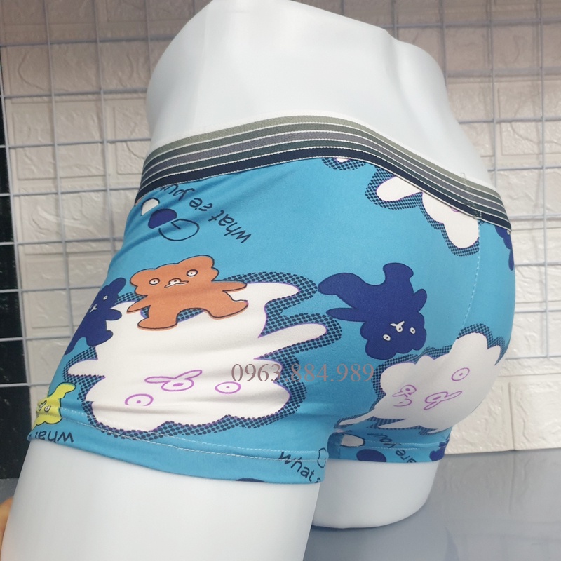 Quần lót nam dạng sịp đùi chất thun cạp bản rộng CUTE.01 giá rẻ, trẻ trung