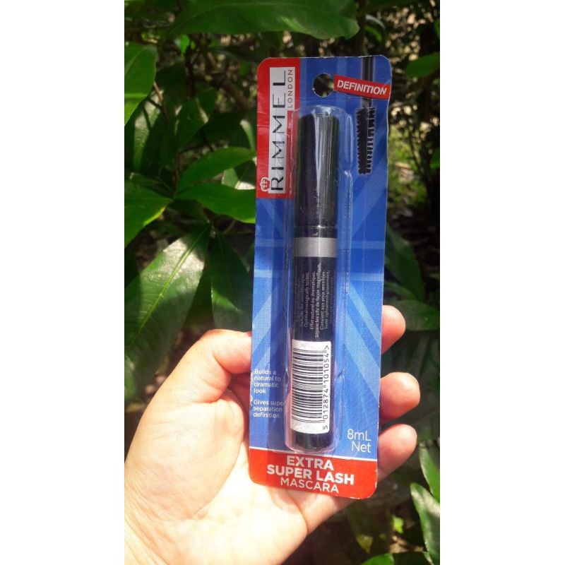 Mascarra Rimmel chống thấm nước và tăng độ dài mi 8ml