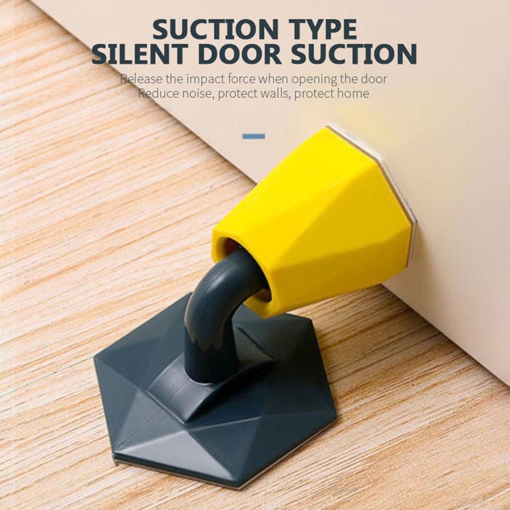 Thanh chặn cửa bằng silicon chống va chạm bảo vệ an toàn