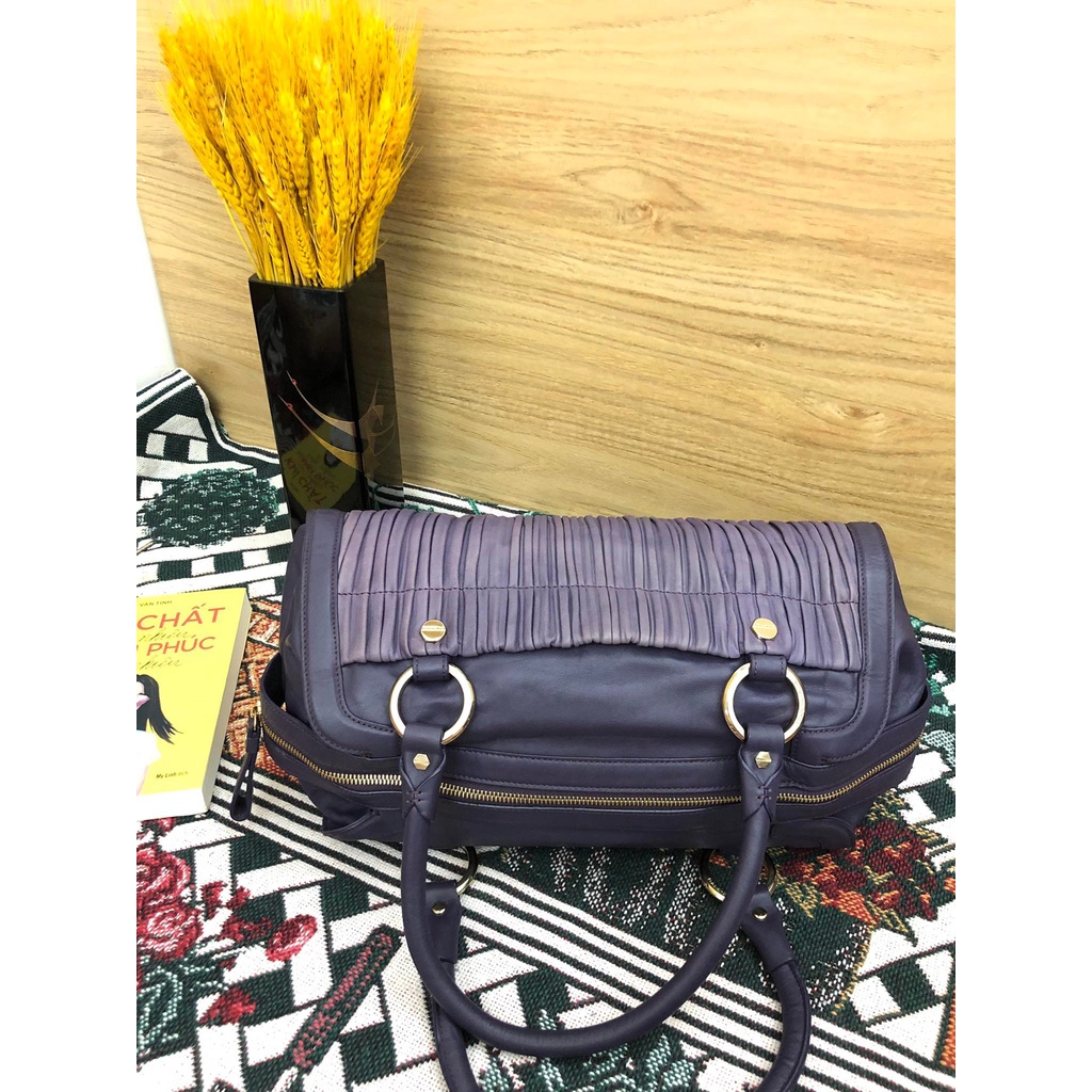 Túi xách nữ hiệu Balenciaga của Pháp da thật, secondhand