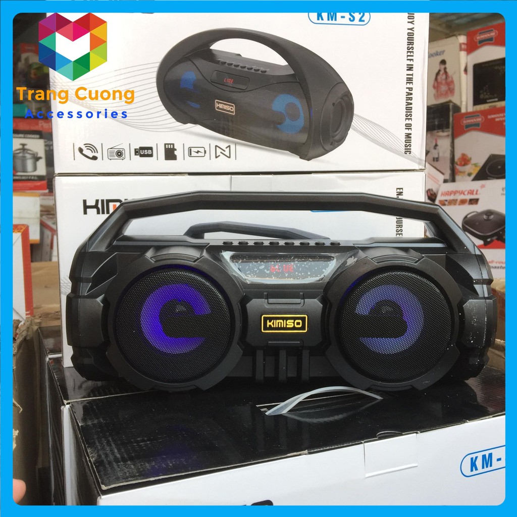 [🚚FREESHIP] Loa Bluetooth KIMISO KM-S1 - TẶNG KÈM MÍCH HÁT KARAOKE