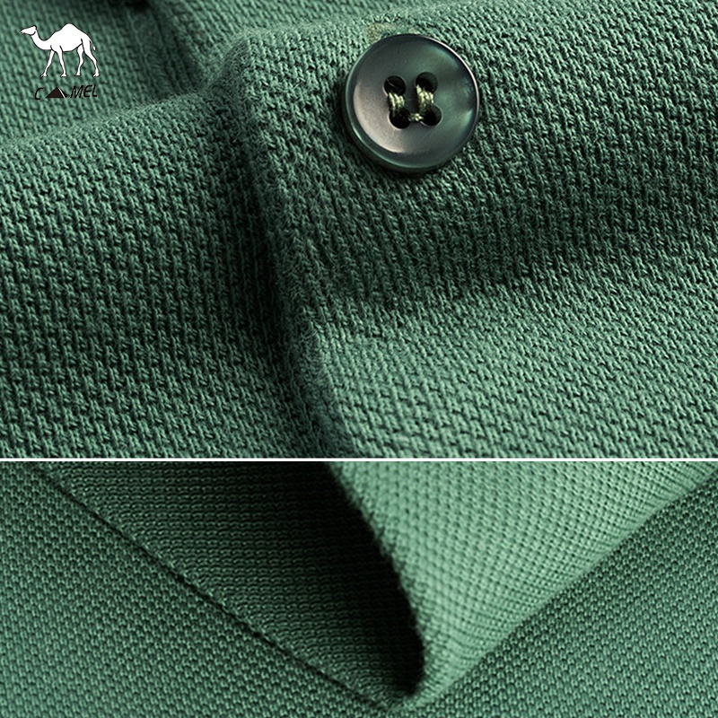 Áo thun polo tay dài thêu họa tiết phong cách cổ điển cá tính thời trang dành cho nam