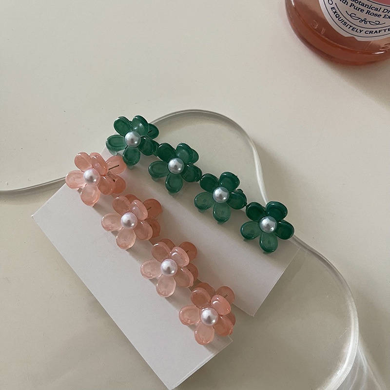 Kẹp Càng Cua Mini Hoa Anh Đào Tết Tóc Cực Xinh Phong Cách Hàn Quốc