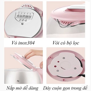 Ấm siêu tốc Changhong - Ấm siêu tốc thủy tinh V89