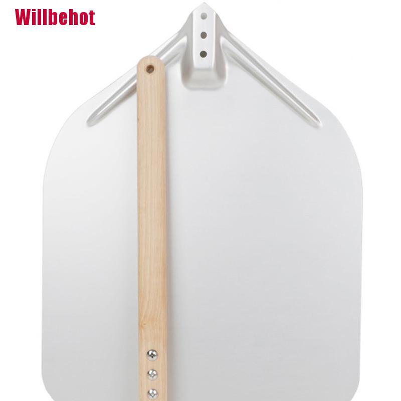 Xẻng Xúc Bánh pizza 12 / 14 Inch Bằng Nhôm Dài Chuyên Dùng