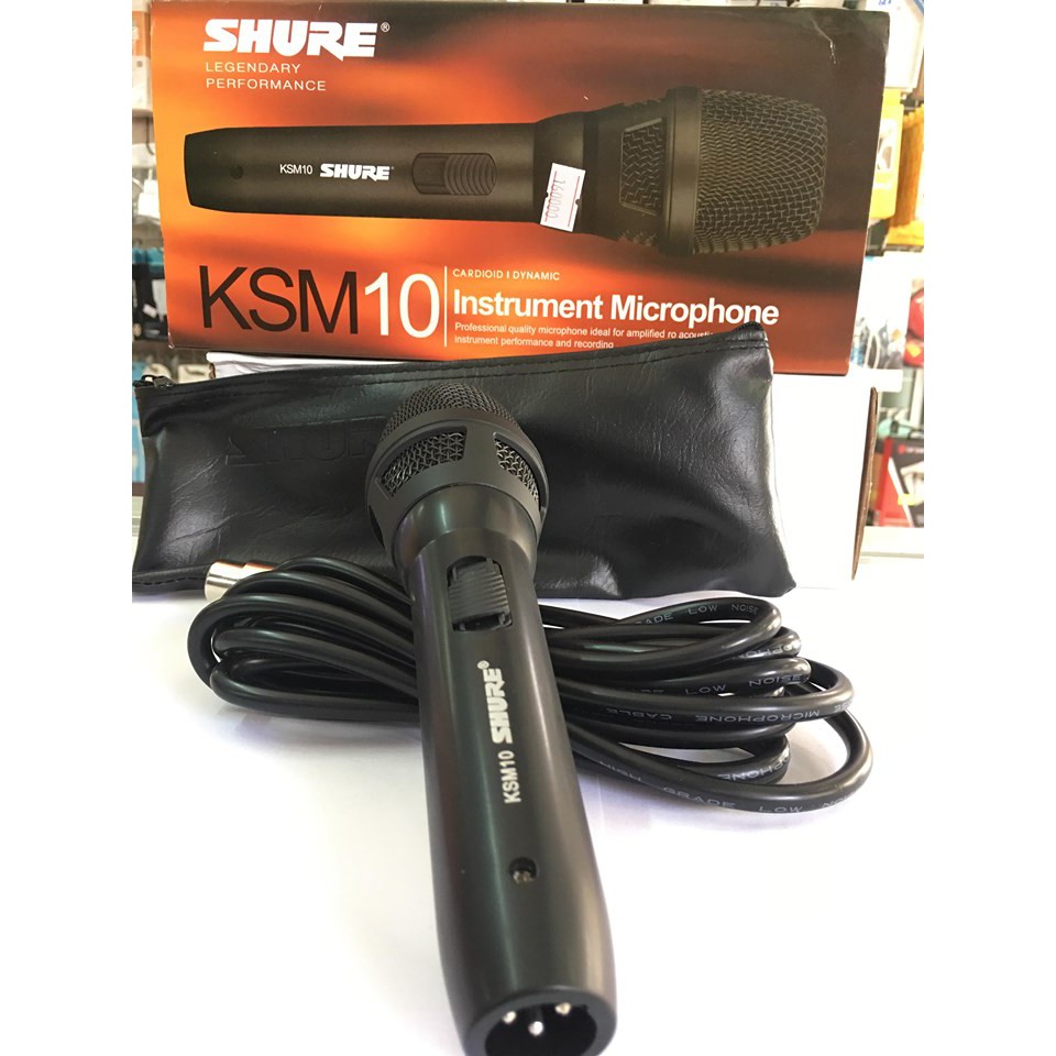 CỰC HÚT- MICRO CÓ DÂY SHURE KSM10 HÁT CỰC HAY