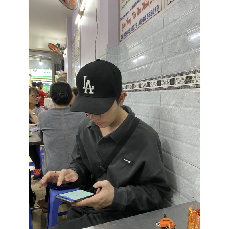 ÁO THUN POLO NAM NỮ UNISEX CÓ CỔ VẢI COTTON NGẮN TAY MÀU XÁM FUNKY | BigBuy360 - bigbuy360.vn