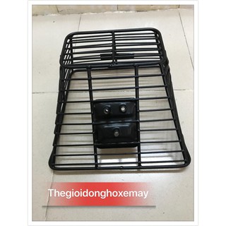 rổ đen xe máy sirius sọc ngang